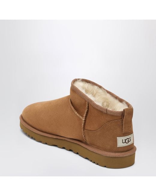Ugg Brown Classic Ultra Mini Chestnut Boot for men