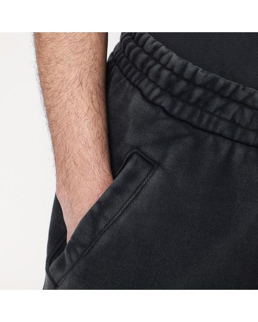 Entire studios Black Washed Bermuda Shorts With Low Crotch for men