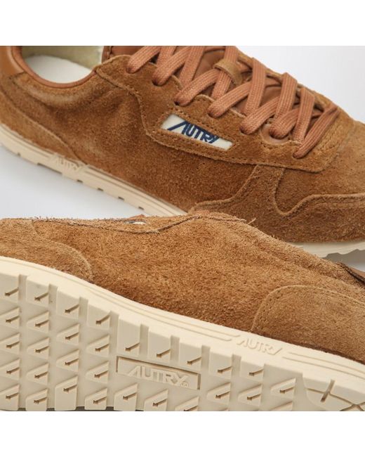 Autry Brown Windspin Sneaker