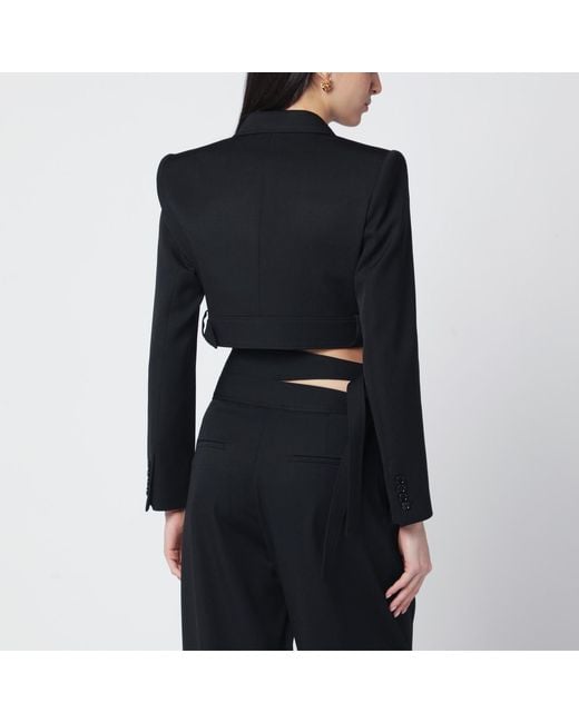 Chloé Black Cropped Spencer Jacket