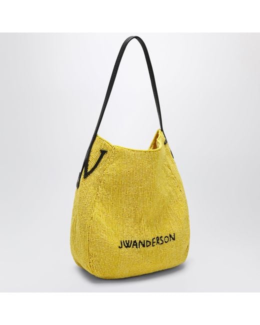 J.W. Anderson Yellow Small Bulb Beaded Bag