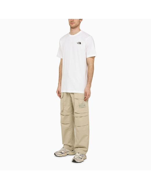 The North Face White Redbox T Shirt for men