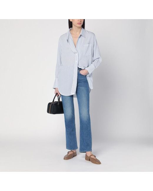 Jeans the dodger sneak slavato di Mother in Blue