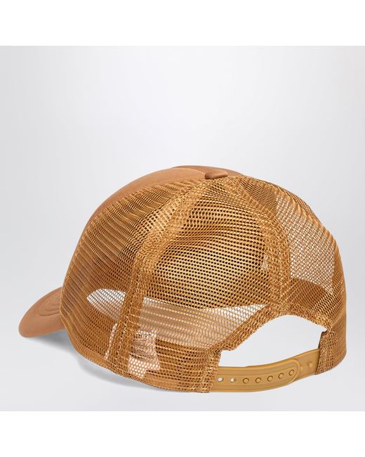 Carhartt Brown Heart Patch Trucker Cap Hamilton for men