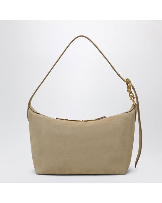 Miu Miu Metallic Suede Leather Bowling Bag