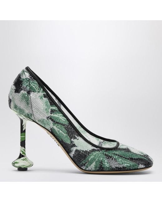 Pumps Loewe en coloris Metallic
