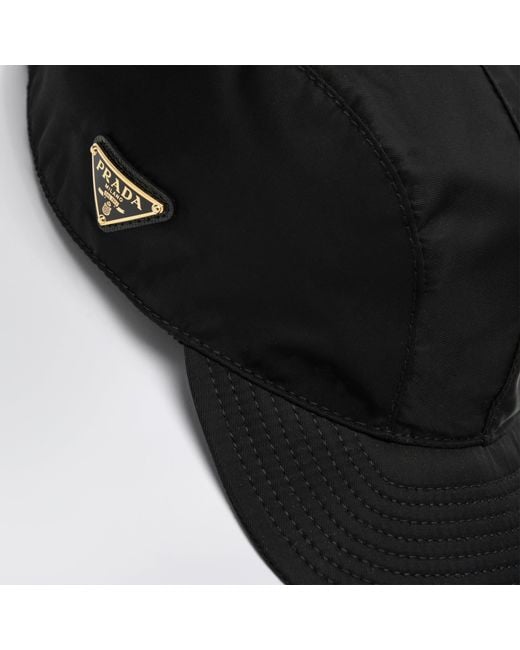 Prada Black Cap With Visor