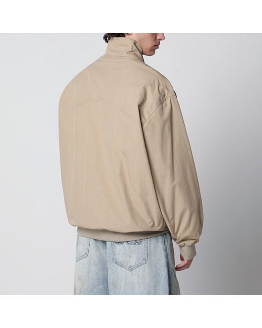 MM6 by Maison Margiela Natural Zip-Up Jacket for men