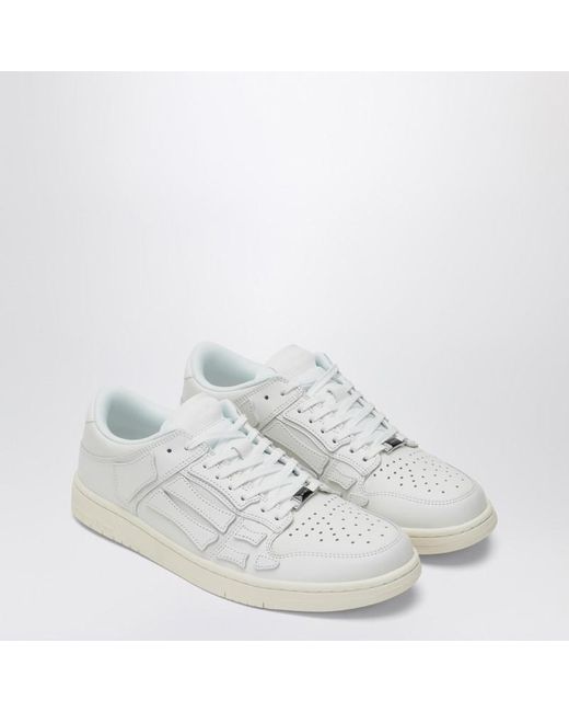 Amiri Sneaker Skel Top Low Weiß in White für Herren