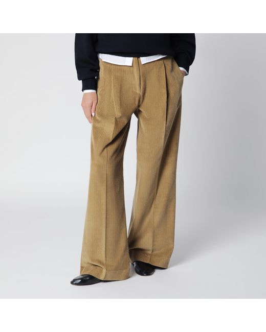 Rohe Brown Ted Corduroy Trousers