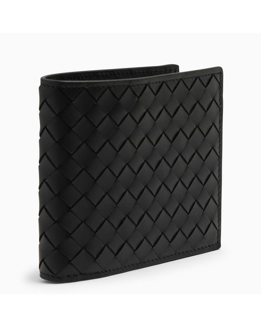 Bottega Veneta Black Bi-fold Wallet for men