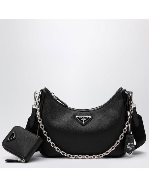 Borsa Re-Edition 2005 Nera di Prada in Black