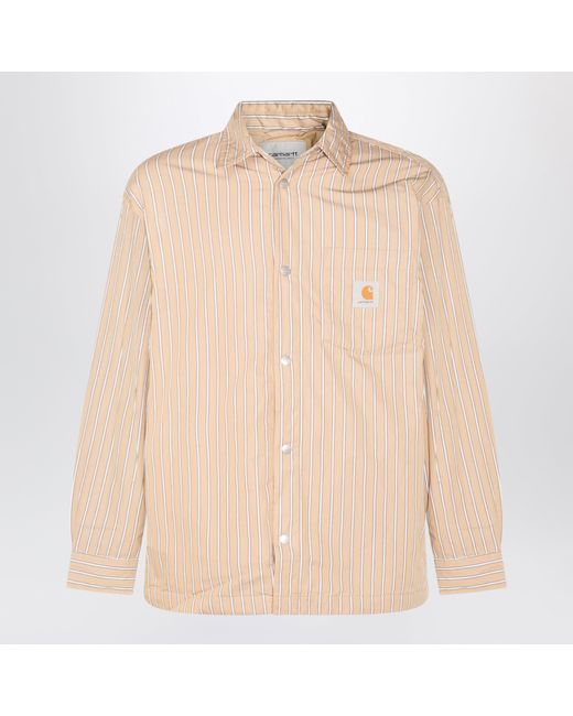 Carhartt Natural Grimsby Shirt Jac Dusty for men