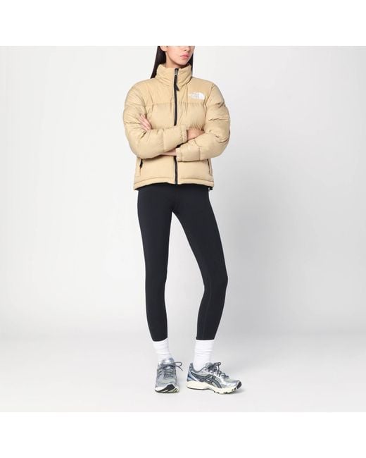 The North Face Natural 1996 Retro Nuptse Khaki Stone Down Jacket
