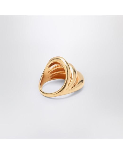 Panconesi Metallic Triptych Blow Up Ring