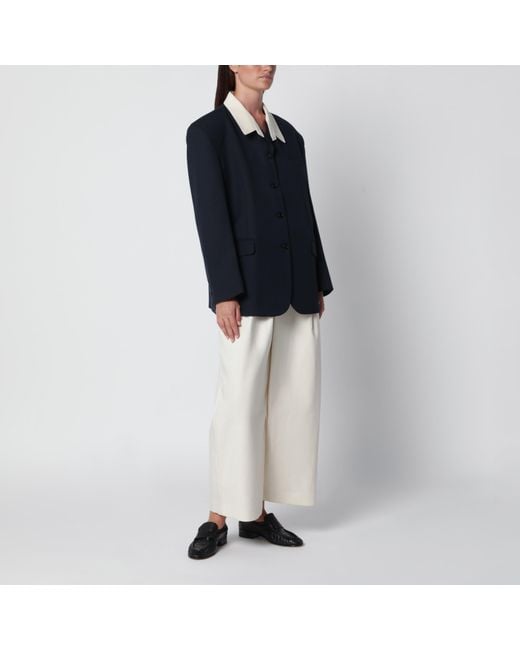 Source Unknown Blue Suki Single-Breasted Jacket
