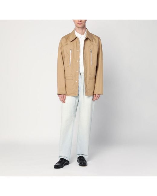 Giacca Camicia di NAMACHEKO in Natural da Uomo
