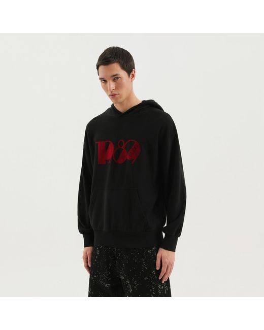 1989 STUDIO Black Hooded Sweatshirt 1989 for men