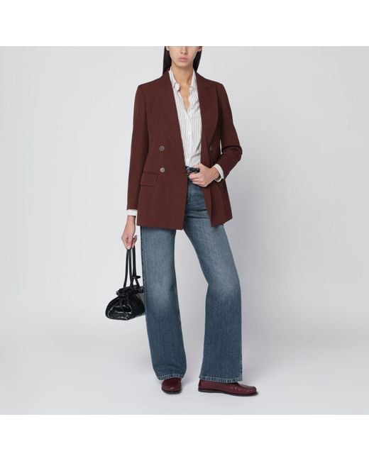 Max Mara Brown Earth-Tone Jacket