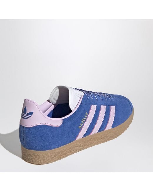Adidas Originals Blue Sports Shoes Gazelle Indoor