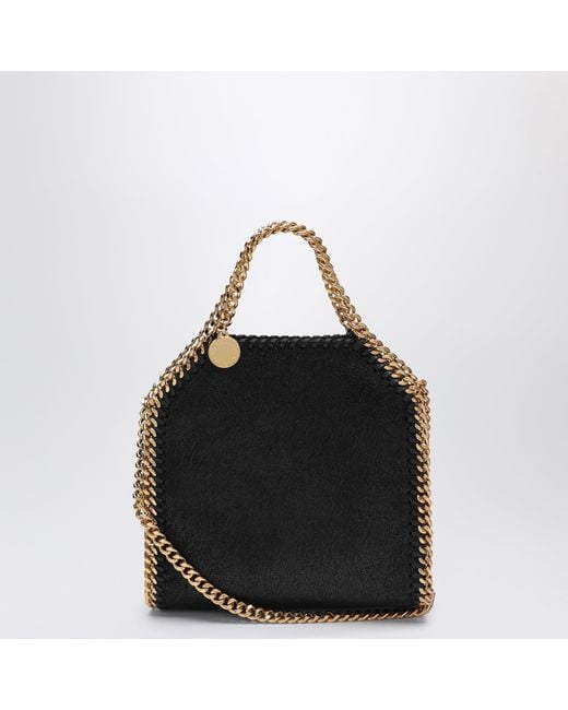 Stella McCartney Black Falabella Tote Bag Micro