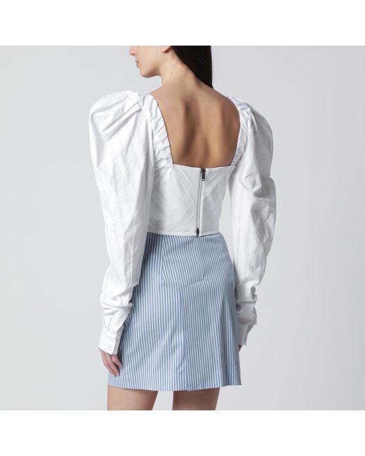 Vivienne Westwood Gray Sunday Corset Top