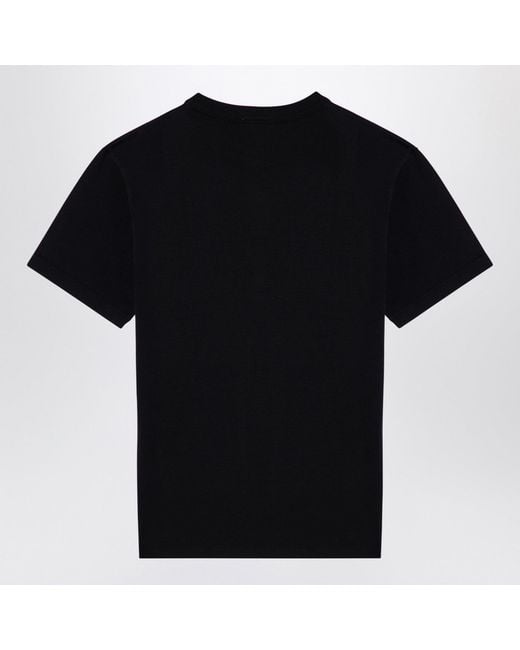 Tekla Black Pyjama Crew Neck Sweater for men