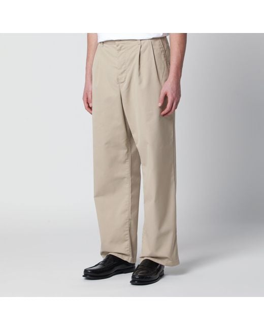 Carhartt Natural Evan Pant Wall/Rinsed for men