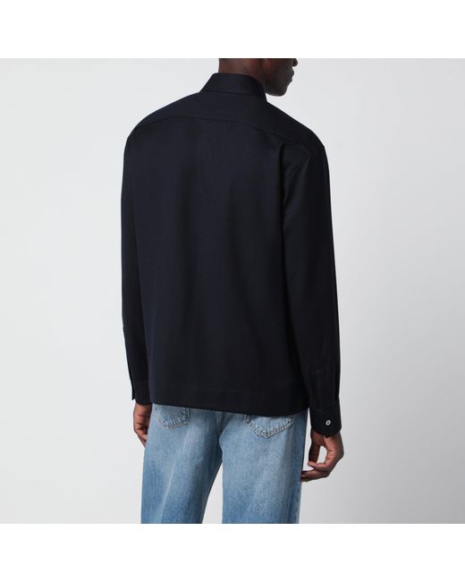 Camicia Blu di Xacus in Black da Uomo