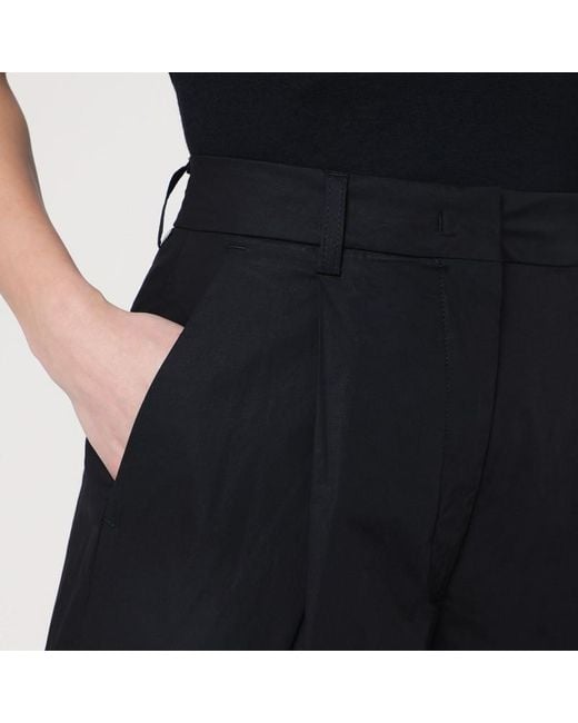 Thelatest Black Wide Axel Trousers
