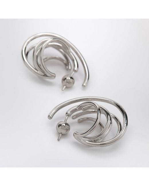 Circular Earrings di Panconesi in Metallic