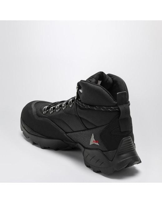 Stivaletto stringato di Roa in Black da Uomo