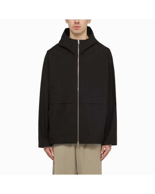 Giacca navy in misto cotone di Studio Nicholson in Black da Uomo