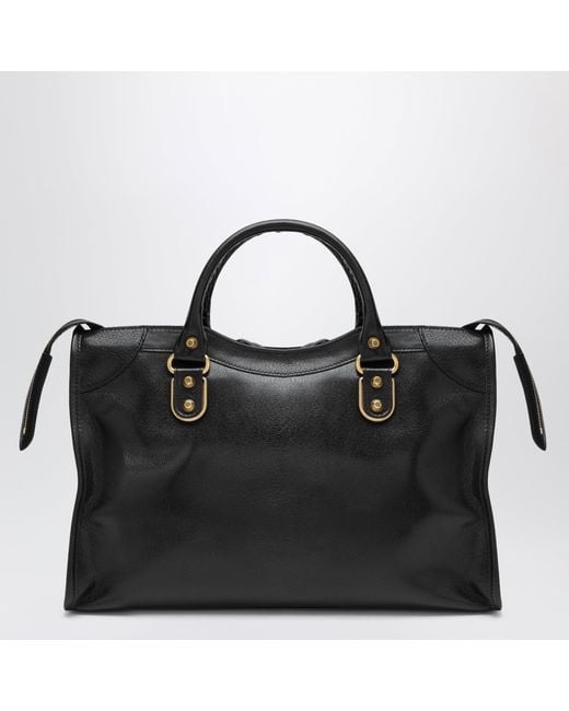 Balenciaga Black Le City Uptown Medium Bag