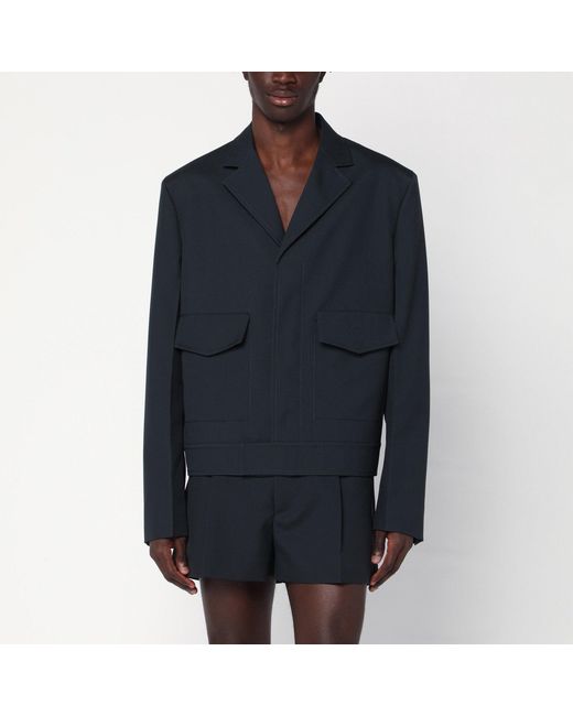 Gucci Blue Dark Jacket for men