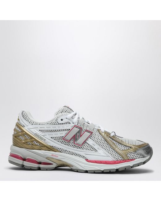 New Balance Sneaker 1906r Silver Metallic/dragon Berry/white