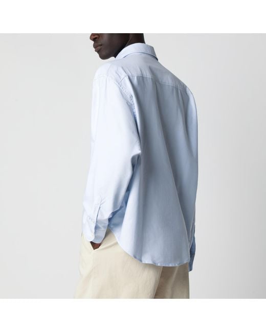 AMI Blue Ami De Coeur Shirt By for men