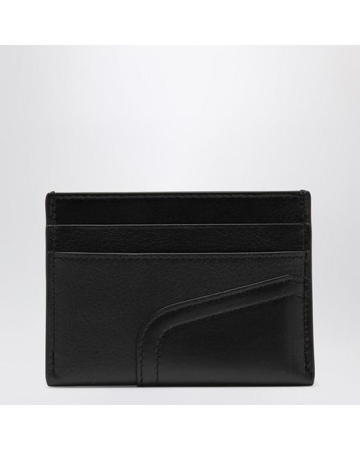 Porte-Cartes Simple Panta En Cuir Loewe en coloris Black