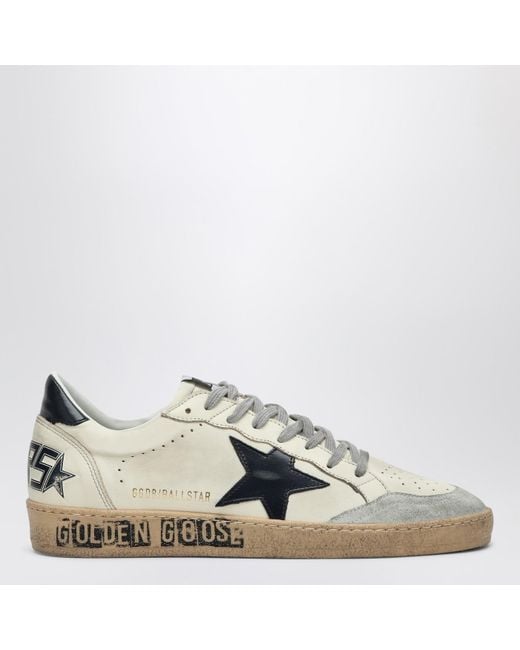 Golden Goose Deluxe Brand White Ball Star Sneakers for men