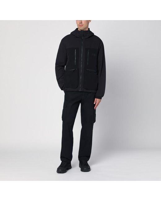 Purple Mountain Observatory Black Nylon Zipped Jacket for men