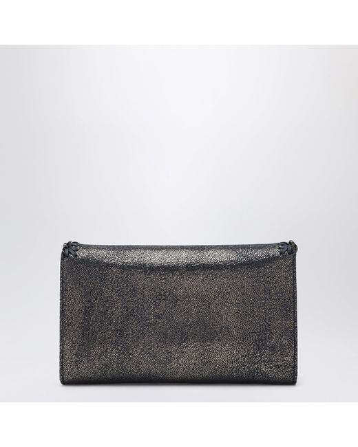 Stella McCartney Gray Dark Falabella Chain Wallet