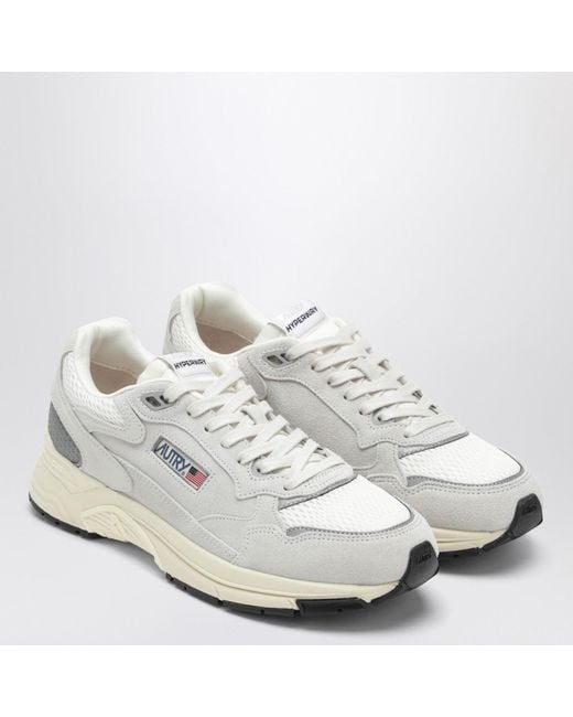 Autry White Hyperway Sneakers for men