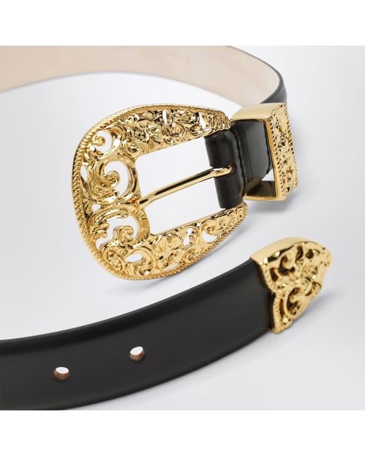 DEHANCHE Black Versailles Belt