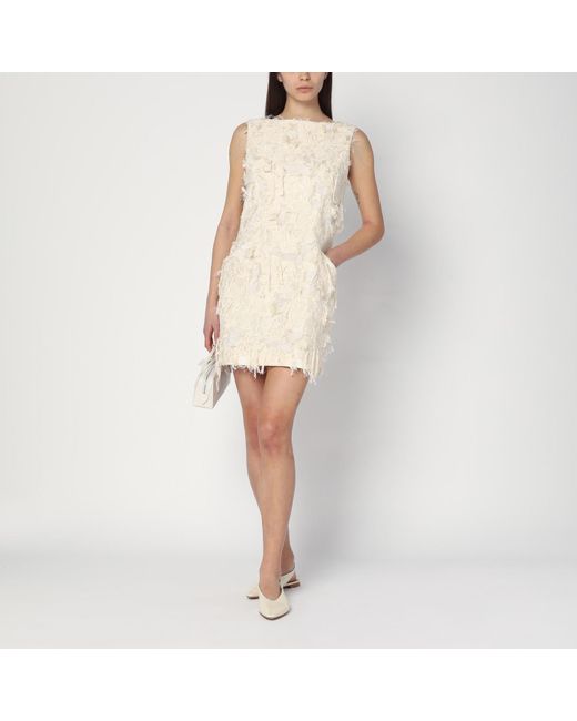 MKDT STUDIO Natural Atelier Dashan Cream-Colored Dress