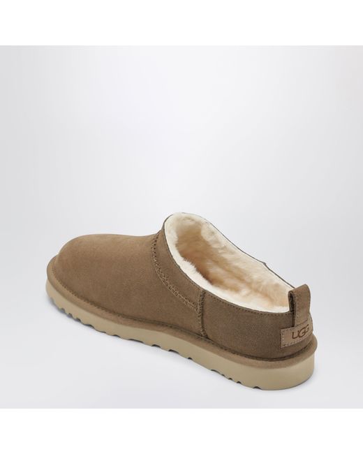 Ugg Brown Classic Micro Slippers for men