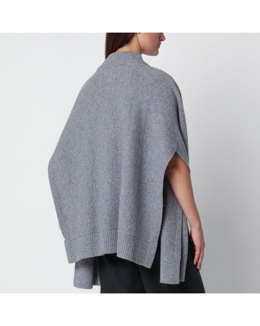 Source Unknown Gray Noa Grauer Pullover Mit Ärmeln