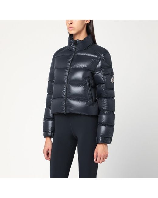 Moncler Blue Petra Short Puffer Jacket