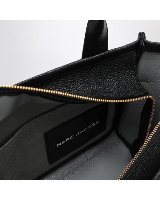 Marc Jacobs Black The Small Tote Bag Schwarzes Leder