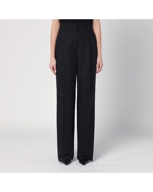 Thelatest Black Wide Axel Trousers