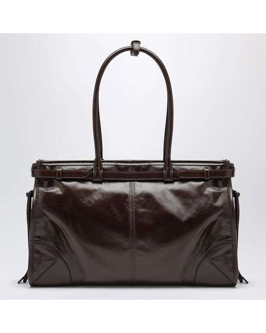 Prada Black Bonnie Large Leather Handbag